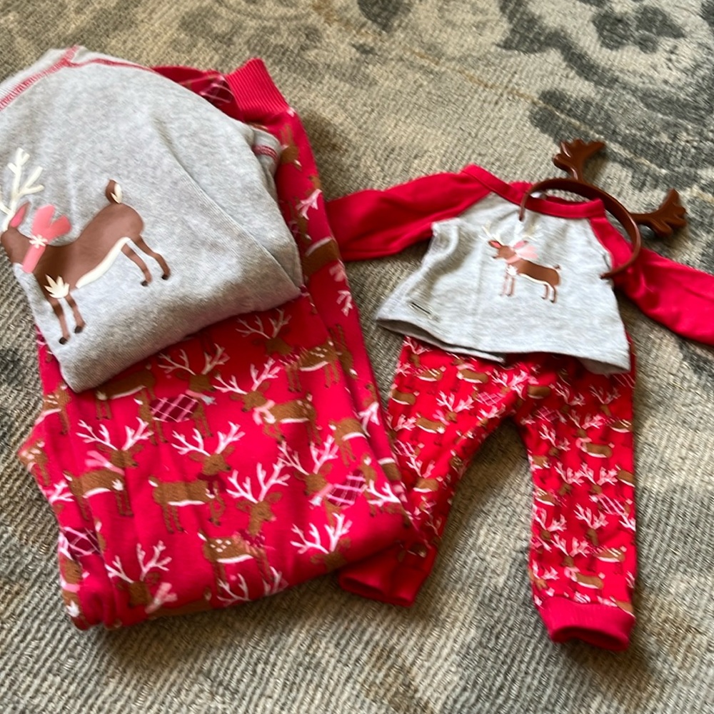 American Girl Matching Girl and Owner PJ Set